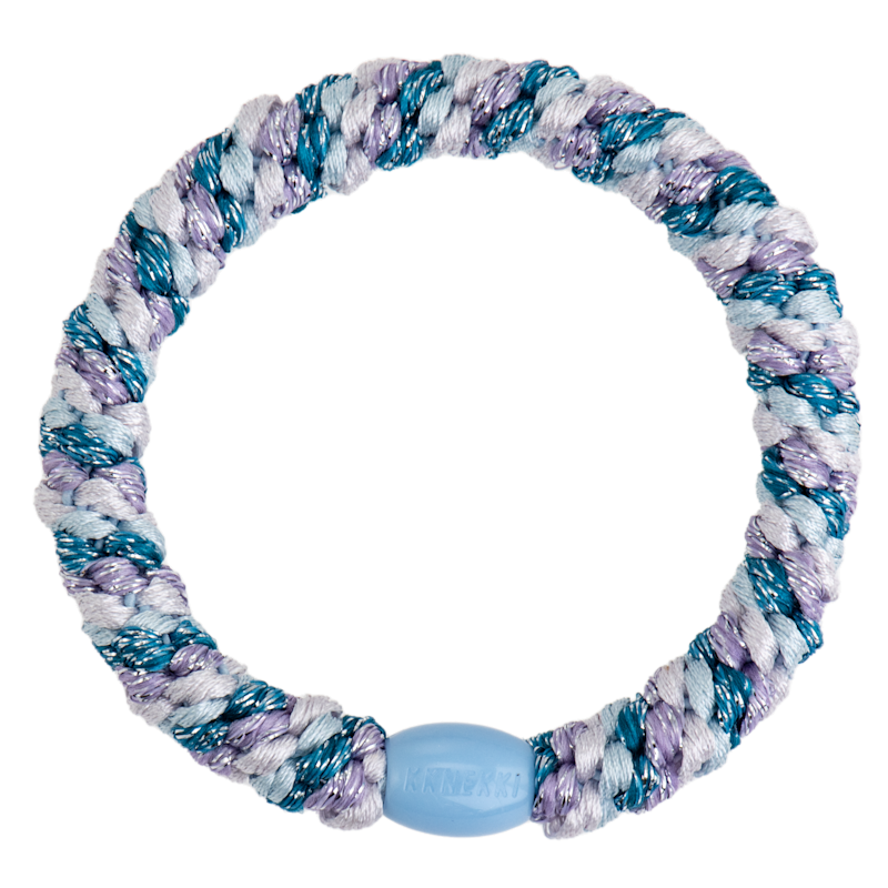 Élastiques KKNEKKI lilas bleu pailleté | dstock