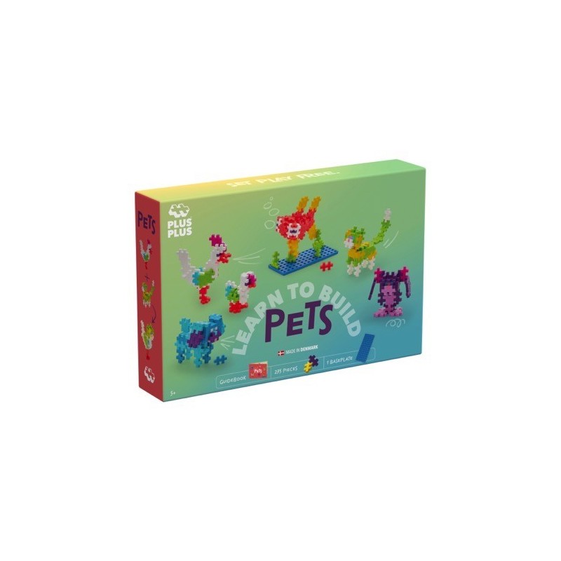 Plus-Plus Apprends à construire Animaux - 275 pièces | dstock