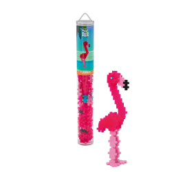Plus-Plus Tube Flamant rose