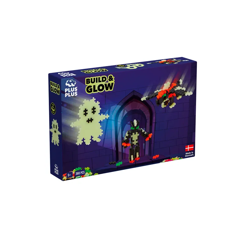 Plus-Plus Kit Phosphorescent - 360 pièces glow | dstock