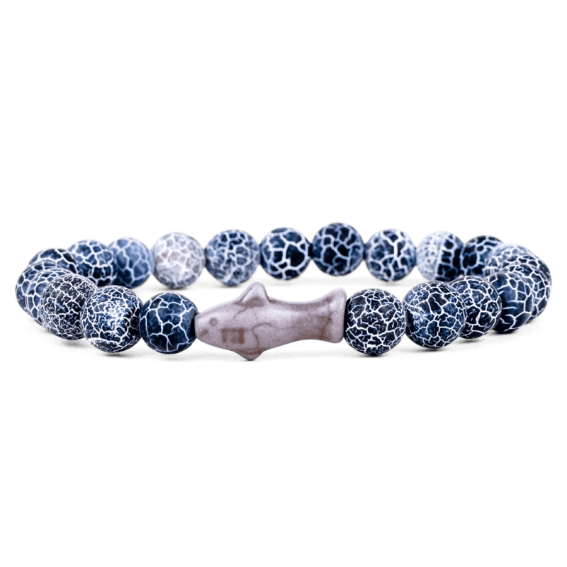 Bracelet Fahlo Requin Bleu profond | dstock