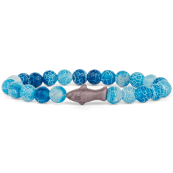 Bracelet Fahlo Requin Bleu aqua | dstock