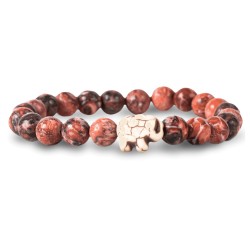 Bracelet Fahlo Éléphant Pierre du désert | dstock