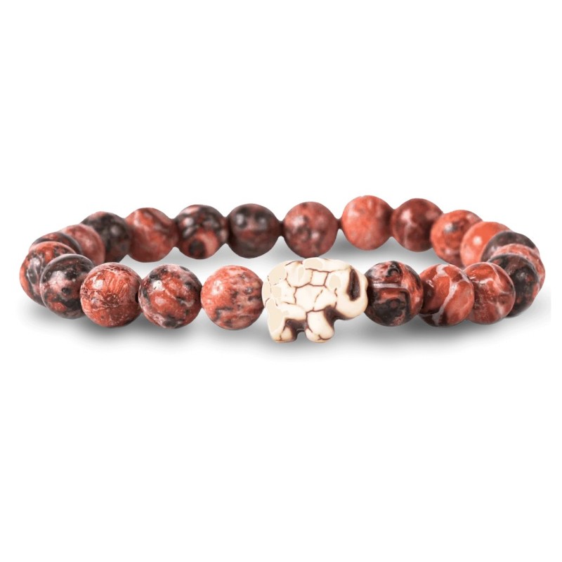 Bracelet Fahlo Éléphant Pierre du désert | dstock
