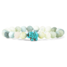 Bracelet Fahlo Éléphant Pierre ciel | dstock
