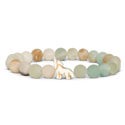 Bracelet Fahlo Loup Pierre ciel | dstock