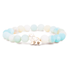 Bracelet Fahlo Lion Pierre ciel | dstock