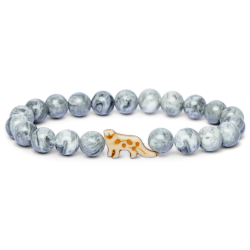 Bracelet Fahlo Panthère des neiges Alpine | dstock