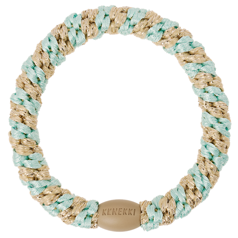 KKNEKKI peppermint beige glitter stripe | dstock