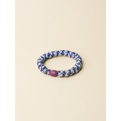KKNEKKI Seablue dark purple glitter Stripe | dstock