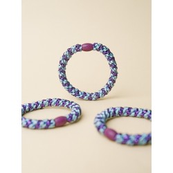 KKNEKKI Seablue dark purple glitter Stripe | dstock