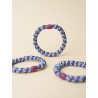 KKNEKKI Seablue dark purple glitter Stripe | dstock