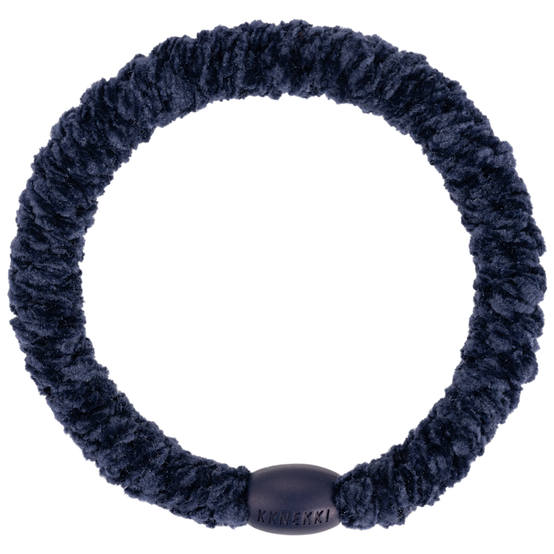Élastique cheveux KKNEKKI Velvet Navy