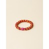 KKNEKKI Bordeaux orange glitter Stripe | dstock