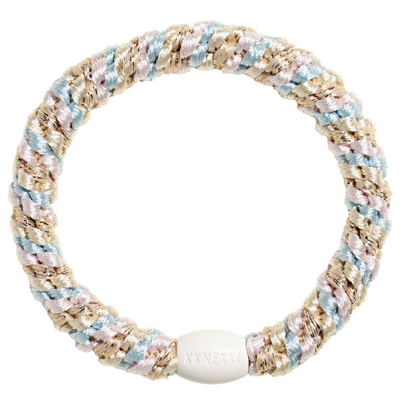 Élastique cheveux KKNEKKI Mix Baby Blue Ballet Pink