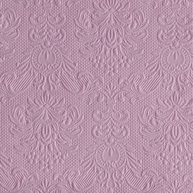 Serviettes en papier Elegance lilas pâle 33x33 cm