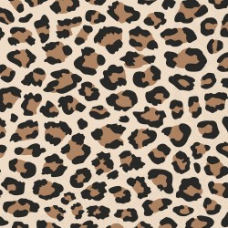 Serviettes en papier Motif léopard marron 33x33 cm