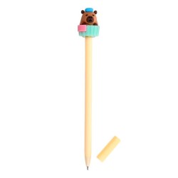 Stylo effaçable Capybara au bain | dstock