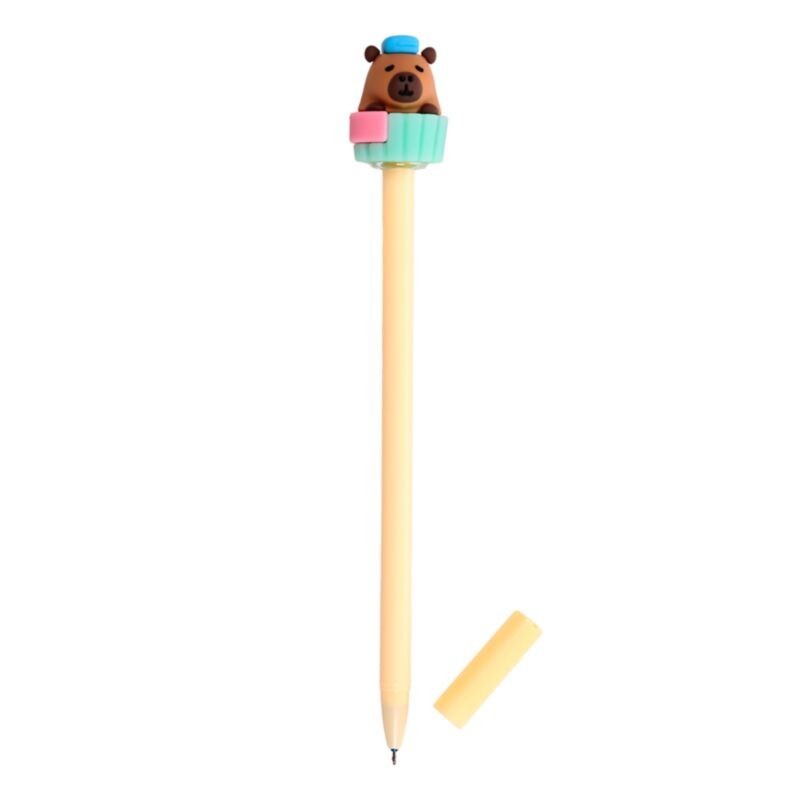 Stylo effaçable Capybara au bain | dstock