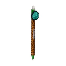 Stylo effaçable Minecraft Diamant, stylo gamer avec gomme intégrée