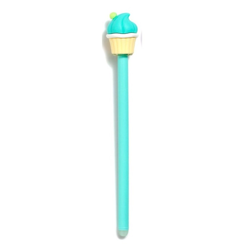Stylo gel effaçable Cupcake menthe