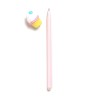 Stylo gel effaçable Cupcake rose