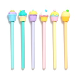 Stylo gel effaçable Cupcake rose - tous les modèles