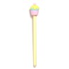 Stylo gel effaçable Cupcake jaune