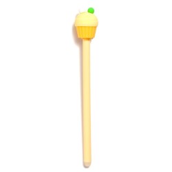 Stylo gel effaçable Cupcake orange