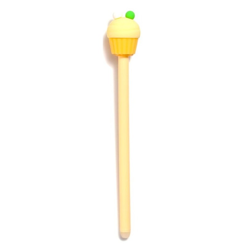 Stylo gel effaçable Cupcake orange