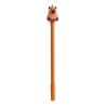 Stylo effaçable Capybara mandarine kawaii | Dstock