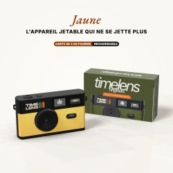 Appareil photo TimeLens Jaune avec sa boîte