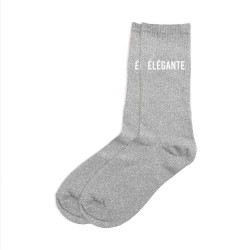 chaussettes paillettes élégante