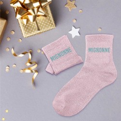 Chaussettes à paillettes Rebelle taille unique 36 - 42