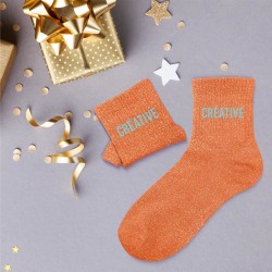 Chaussettes à paillettes Creative taille unique 36 - 42