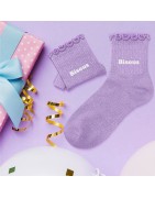 Chaussettes avec message pour enfant